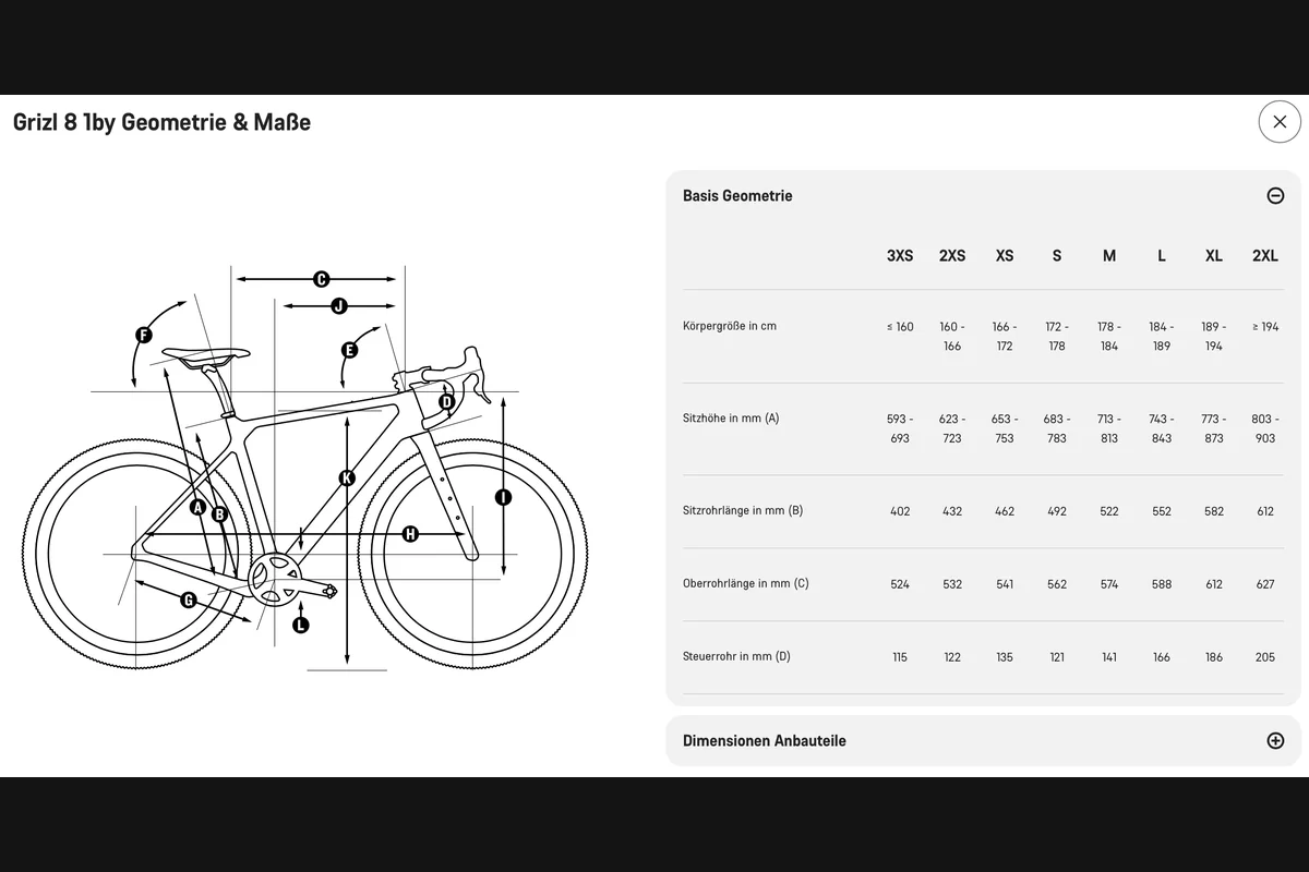 Canyon Grizl 8 1By Ansicht 8